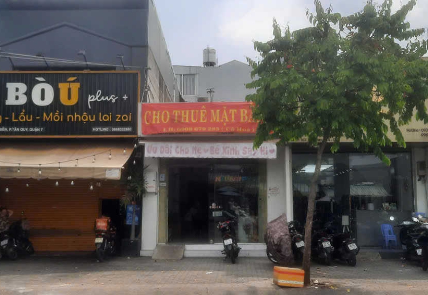 Cho Thuê Nhà Mặt Tiền Đường Lâm Văn Bền, Kế Bên Nguyễn Thị Thập. P.Tân Hưng Quận 7