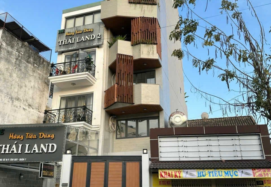Bán nhà 2 MT trước sau đường bến văn cấm, p tân hưng Q7