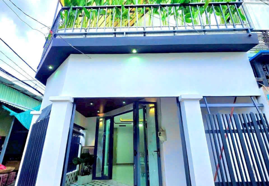 BÁN NHÀ GÓC 2 MẶT HẺM ĐẸP NHƯ RESORT MINI NHÀ BÈ