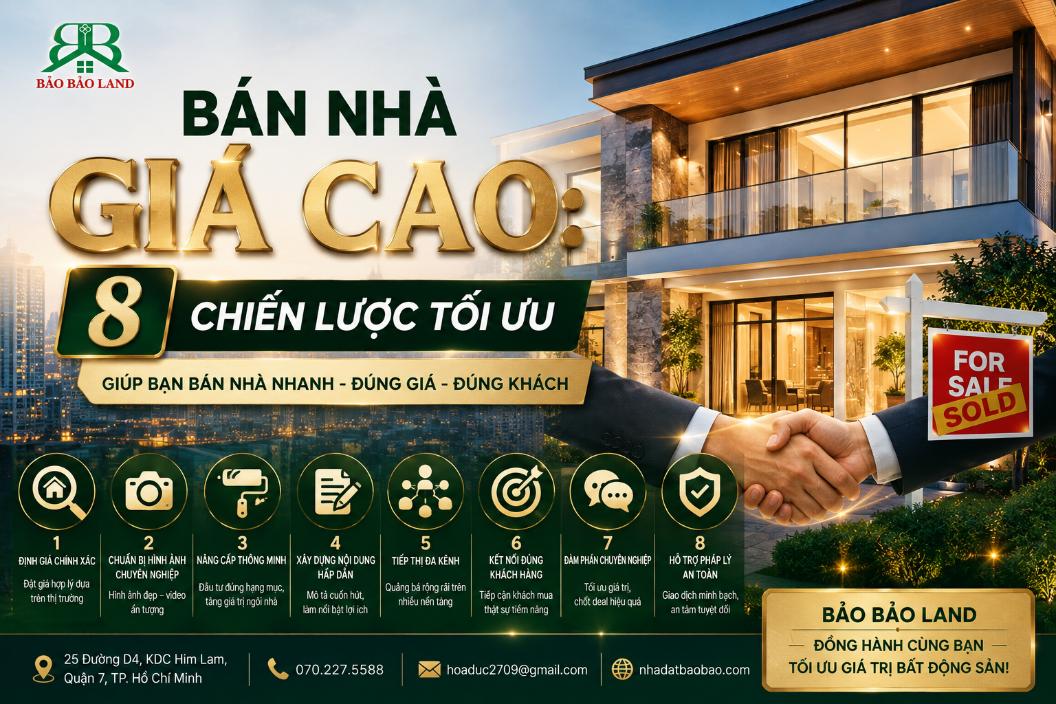 Bán Nhà Giá Cao: 8 Chiến Lược Tối Ưu